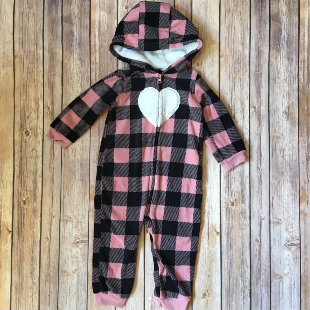 Carter’s 18m Fleece Zip Up Onesie
